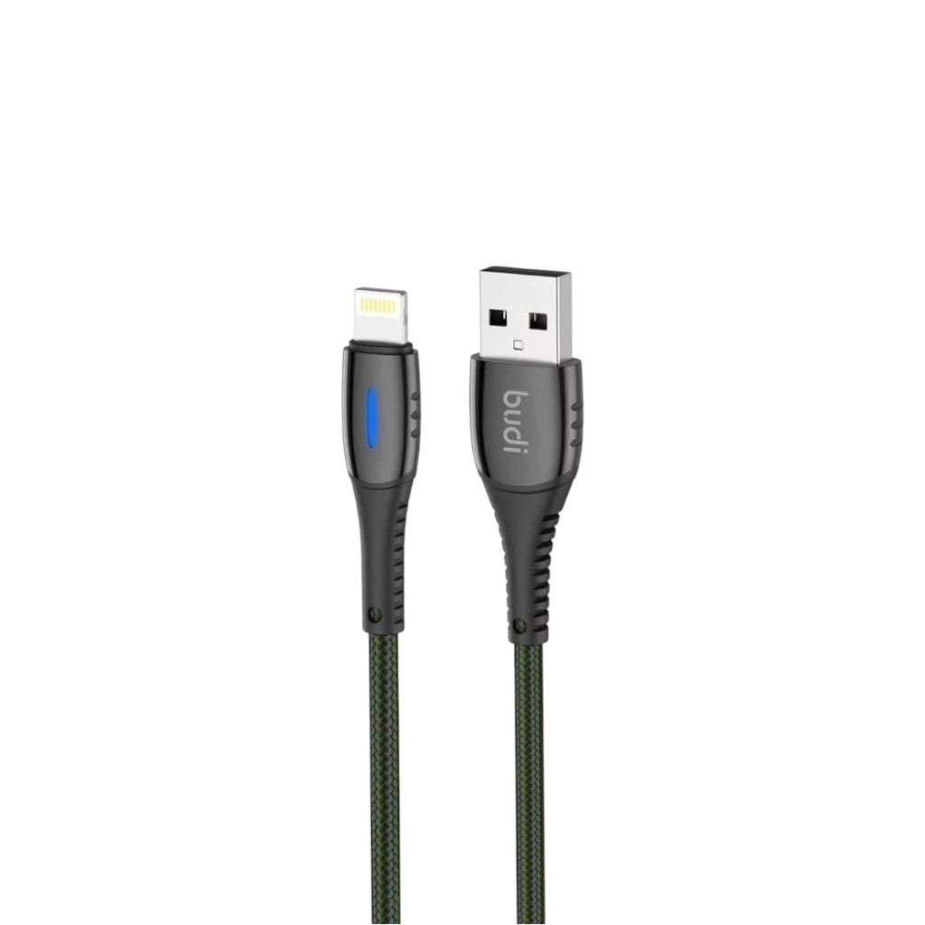 Budi DC212T10L Smart Auto Disconnect Charge / Sync Cable USB-A To iPhone
